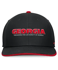 Nike Men's Black Georgia Bulldogs 2025 On-Field Pro Performance Adjustable Hat