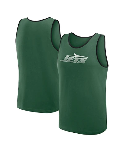 Logo Athletic Men's Green New York Jets Unmatched Success Tank Top