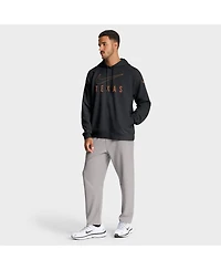 Nike Men's Black Texas Longhorns Premium Raglan Performance Pullover Hoodie