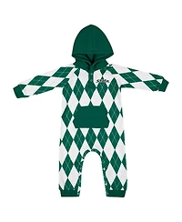 Colosseum Baby Boys and Girls 2-Piece Green Michigan State Spartans the Dealio Hoodie and Romper