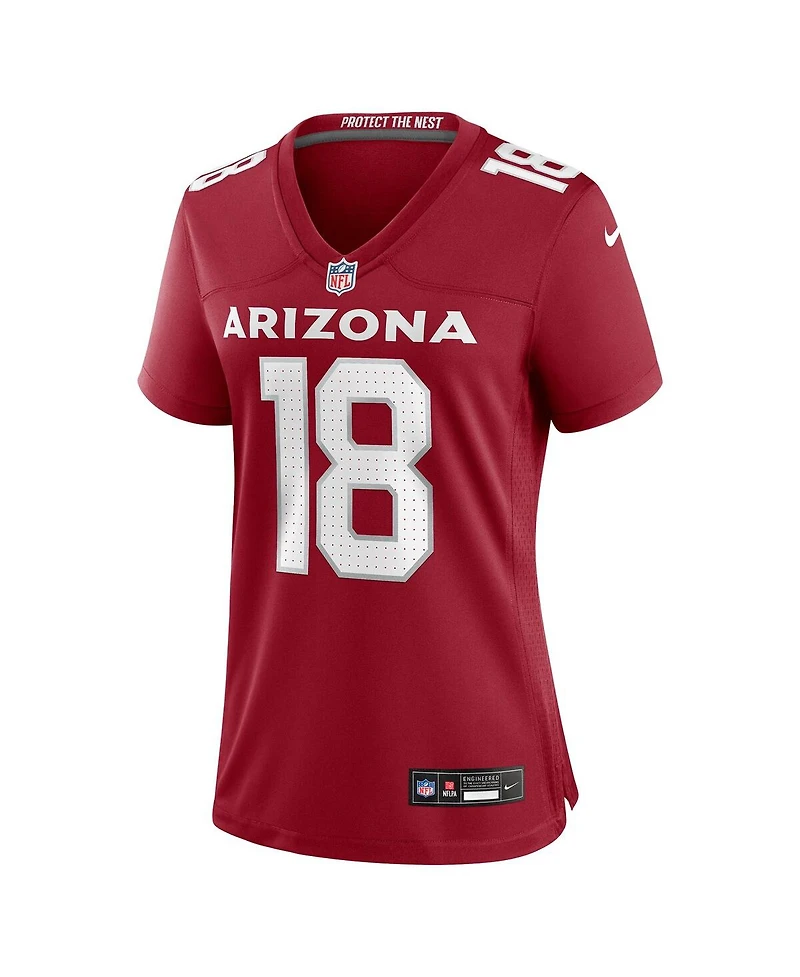 Nike Women's Marvin Harrison Jr. Cardinal Arizona Cardinals Player Game Jersey
