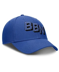 Nike Men's Royal Kentucky Wildcats Slanted Primetime Rise Performance Adjustable Hat