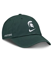 Nike Men's Green Michigan State Spartans Primetime Club Adjustable Hat