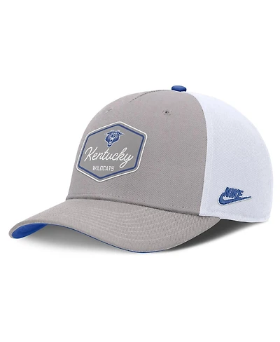 Nike Men's Gray Kentucky Wildcats Rise Legacy Adjustable Trucker Hat