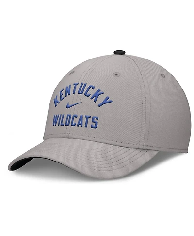 Nike Men's Gray Kentucky Wildcats Rise Prep Performance Flex Hat