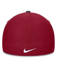 Nike Men's Black/Cardinal Stanford Cardinal 2025 Sideline Rise Local Performance Flex Hat