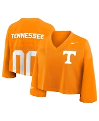 Nike Women's Tennessee Orange Volunteers Cropped Mesh Fashion Jersey