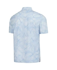 Margaritaville Men's Blue Cincinnati Reds Linen Party Button-Up Shirt