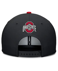 Nike Men's Black Ohio State Buckeyes 2025 On-Field Pro Performance Adjustable Hat