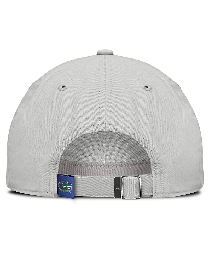 Jordan Men's Gray Florida Gators 2025 On-Field Gameday Club Adjustable Hat