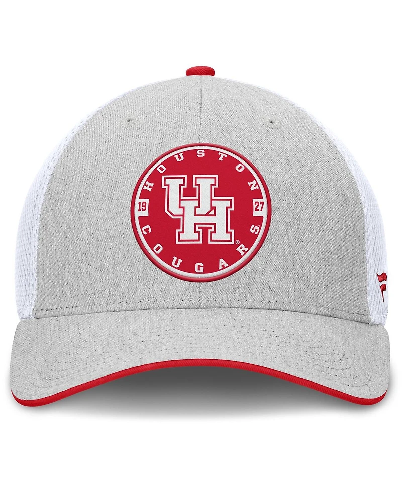 Fanatics Men's Heather Gray Houston Cougars Trigger Flex Hat