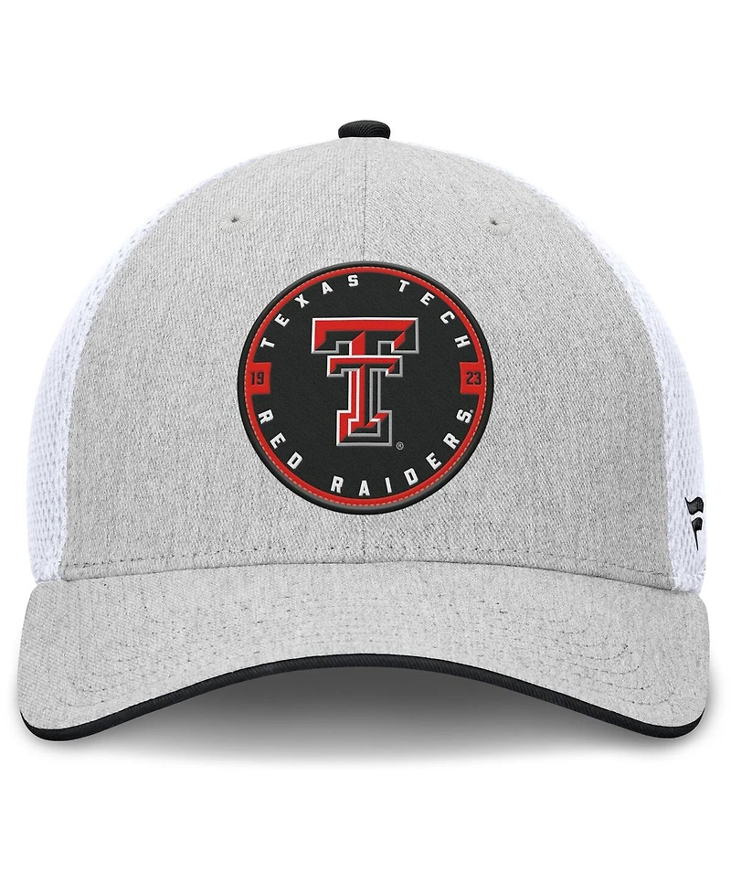 Fanatics Men's Heather Gray Texas Tech Red Raiders Trigger Flex Hat
