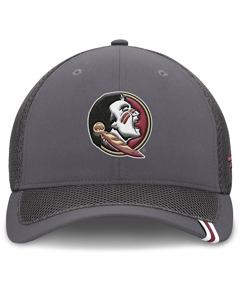 Fanatics Men's Gray Florida State Seminoles Clincher Flex Hat