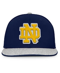 Fanatics Men's Navy Notre Dame Fighting Irish Loden Snapback Hat
