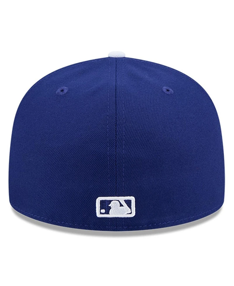 New Era Men's Royal Brooklyn Dodgers Baseball Hall of Fame 59FIFTY Fitted Hat