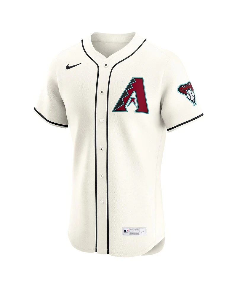 Nike Men's Ketel Marte Cream Arizona Diamondbacks Home Elite Jersey