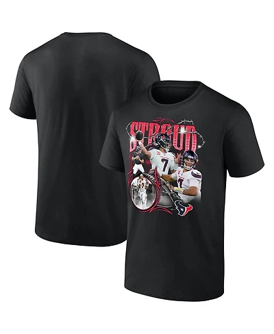 Fanatics Men's C.j. Stroud Black Houston Texans Notorious Player Graphic T-Shirt