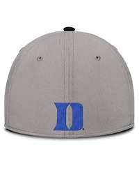 Nike Men's Gray Duke Blue Devils Rise Prep Performance Flex Hat