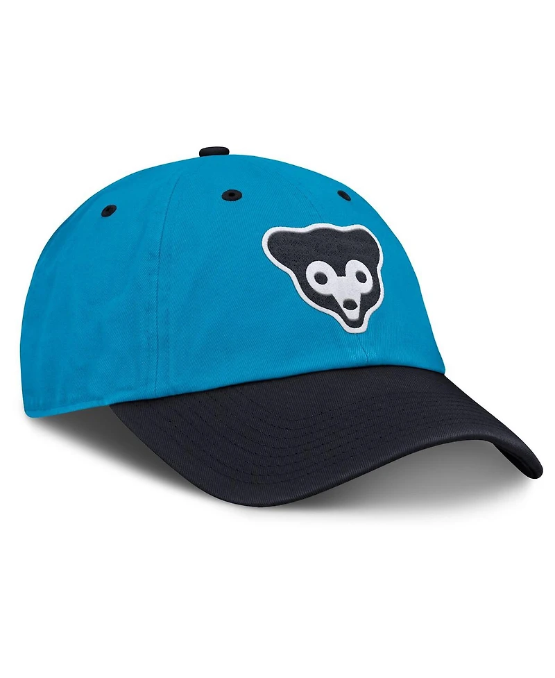 Nike Men's Blue/Navy Chicago Cubs Neon 90s Club Adjustable Hat