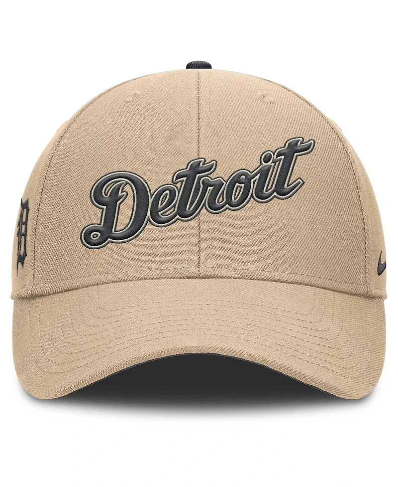 Nike Men's Khaki Detroit Tigers Rise Adjustable Hat