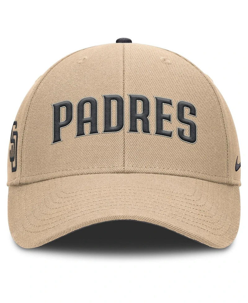 Nike Men's Khaki San Diego Padres Rise Adjustable Hat