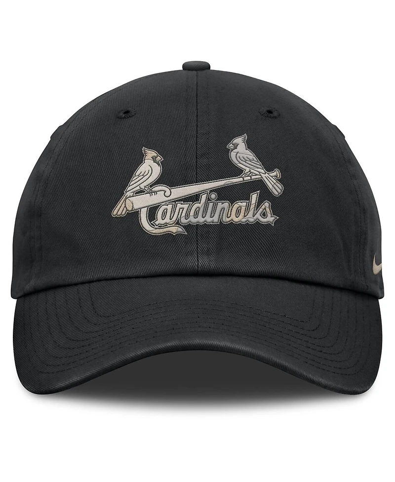 Nike Men's Black St. Louis Cardinals Camo Pack Club Adjustable Hat