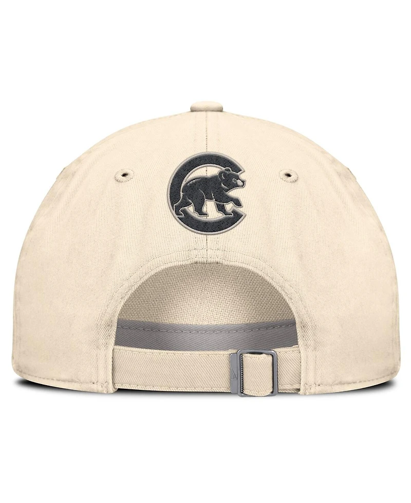 Nike Men's Natural Chicago Cubs Camo Pack Club Adjustable Hat