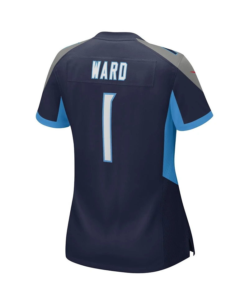Nike Women's Cameron Ward Navy Tennessee Titans 2025 Nfl Draft First Round Pick Alternate Game Jersey