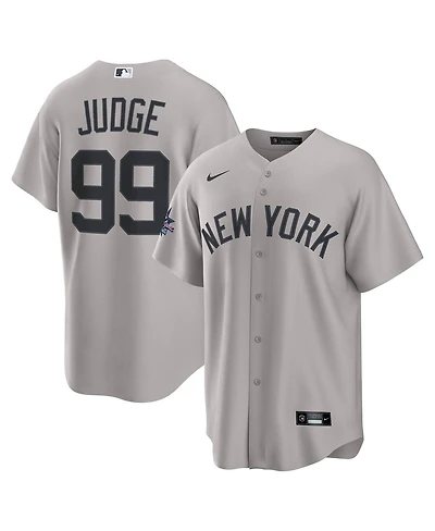 Nike Men's Aaron Judge Gray New York Yankees 2025 Mlb All-Star Game Road Limited Player Jersey