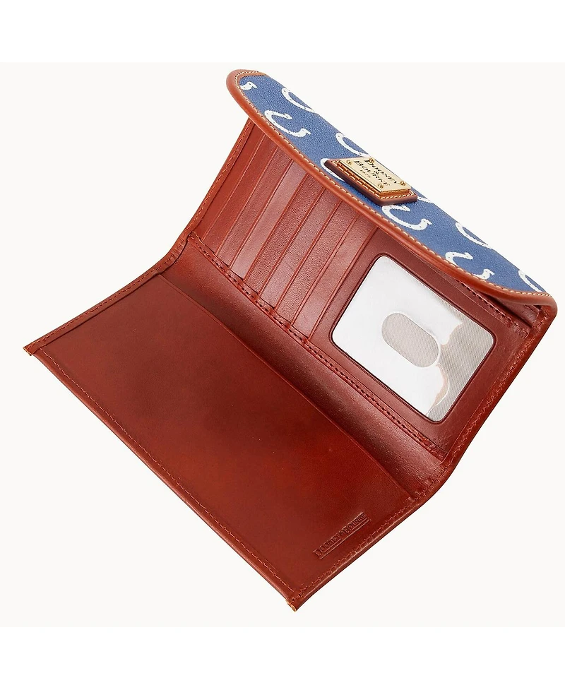 Dooney & Bourke Women's Indianapolis Colts Team Color Continental Clutch