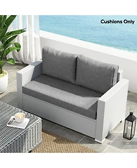 Outsunny 5 Patio Furniture Cushions Outdoor Loveseat