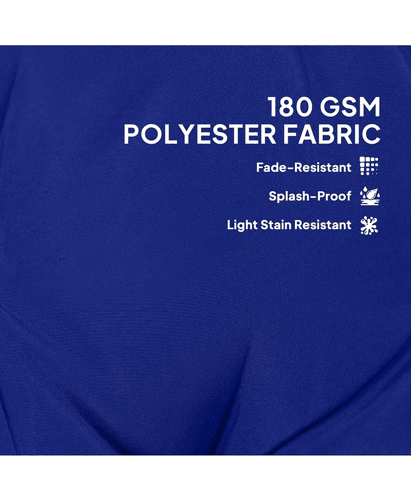 Outsunny 2 Seat Pallet Cushions 3.9 in. Sofa Cushions, Dark