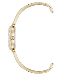 Anne Klein Women's Quartz Gold-Tone Metal Alloy Bracelet Watch Set, 18mm