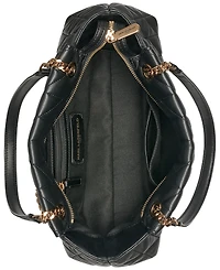 Karl Lagerfeld Paris Lafayette Medium Leather Satchel
