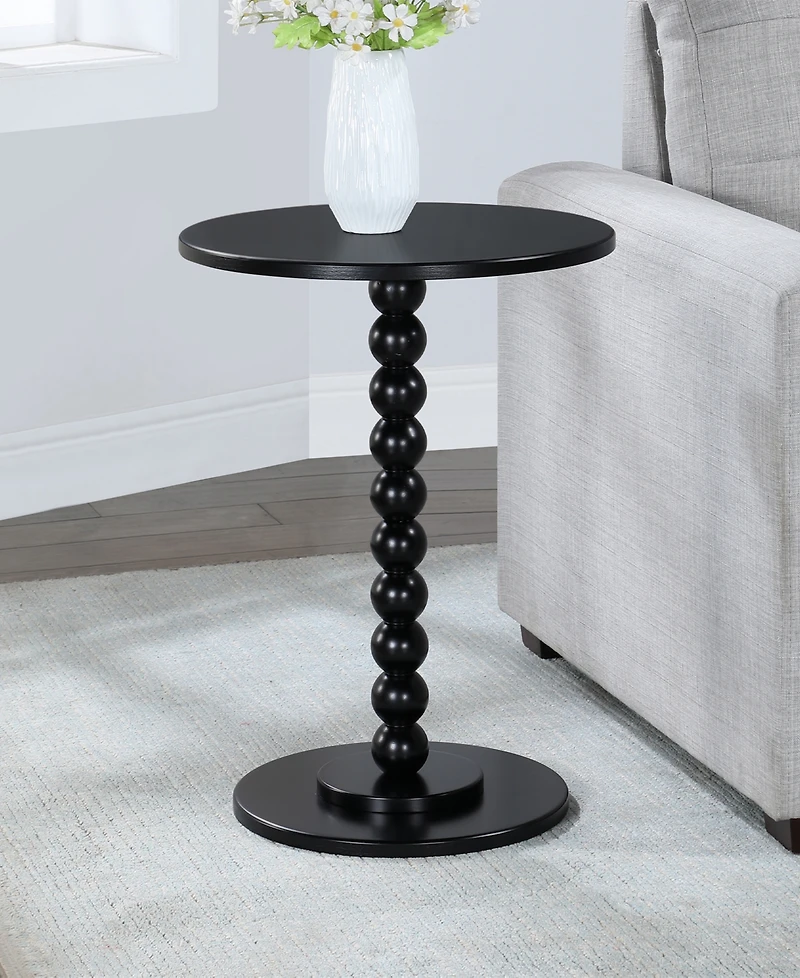 Convenience Concepts 17.75" Wood Classic Accents Venetian Islands Spindle Table