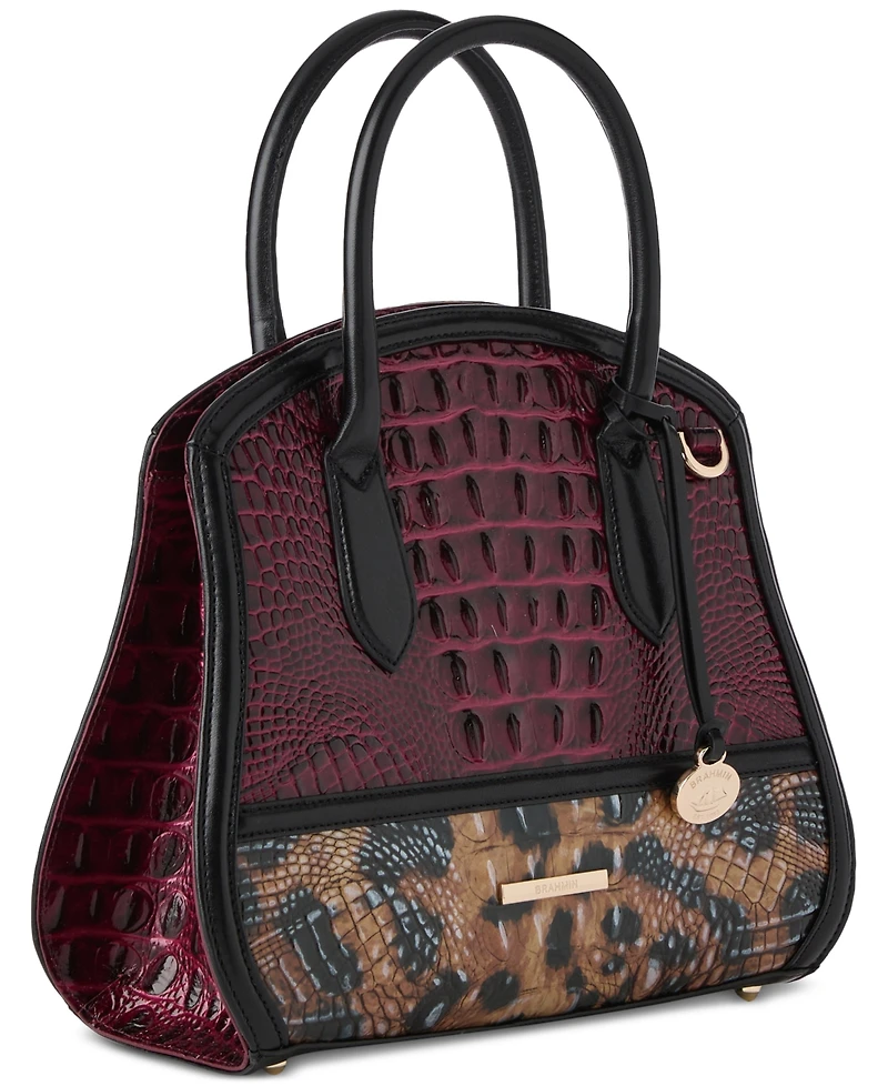 Brahmin Rosetta Medium Leather Satchel