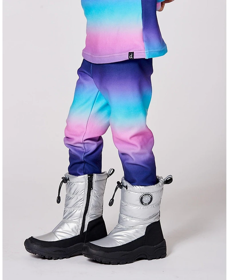 Deux par Girl Winter Boots Silver - Child