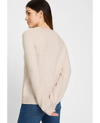 Olsen Women's Melange Knit Sweater
