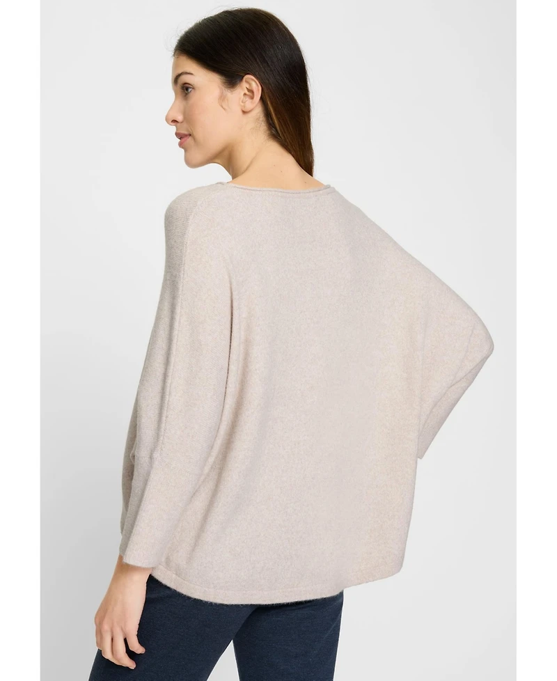 Olsen Women's Cropped Poncho