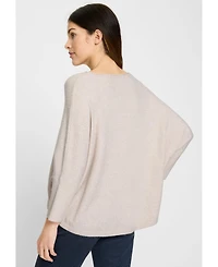 Olsen Women's Cropped Poncho
