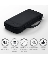 Nbcp Carrying Storage Case for Switch 2, Durable Hard Shell Messenger Bag, Soft Lining, 8 Game Card Slots, Protective Travel Storage