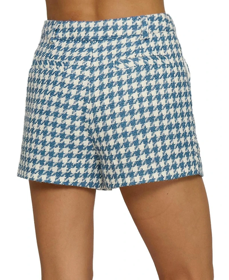 Central Park West Women's Bright Tweed Short