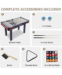 ProMounts 48" Folding Pool Table for Adults & Kids