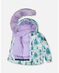 Deux par Toddler Girls Two-Piece Discover Snowsuit Lavender - Toddler|Child