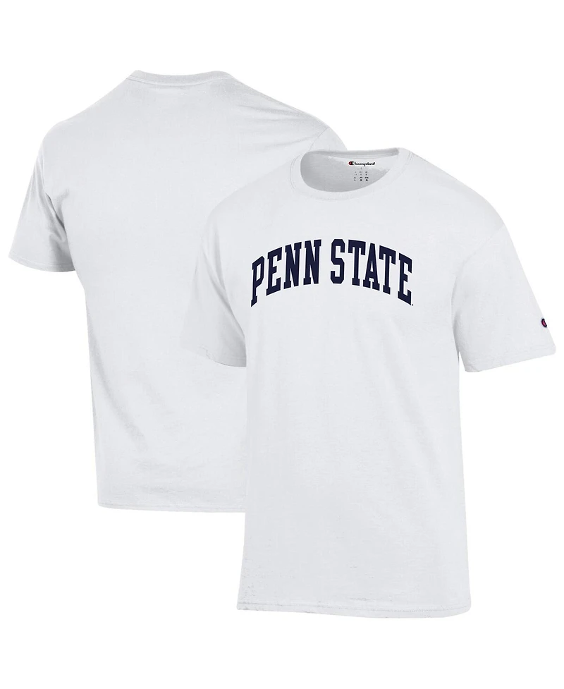 Champion Men's White Penn State Nittany Lions Basic Arch T-Shirt