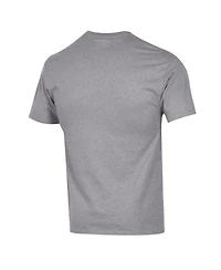 Champion Men's Heather Gray Notre Dame Fighting Irish Basic Arch T-Shirt