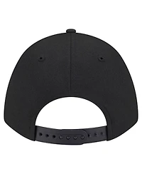 New Era Men's Black Las Vegas Raiders Team Collection 9FORTY M-Crown A-Frame Adjustable Hat