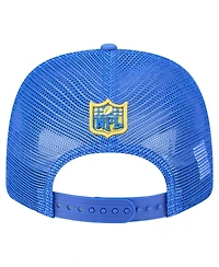 New Era Men's Royal Los Angeles Rams Team Collection 9SEVENTY Stretch-Snap Adjustable Hat