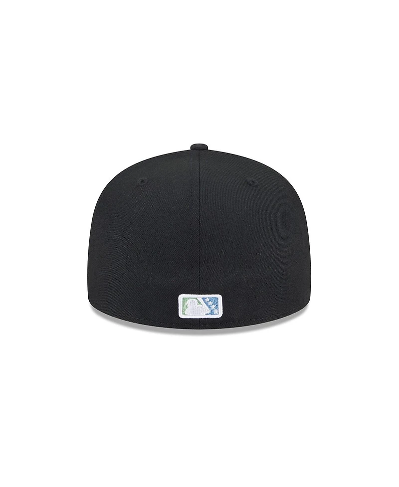 New Era Men's Black Harrisburg Senators Theme Nights 59FIFTY Fitted Hat