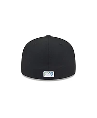 New Era Men's Black Harrisburg Senators Theme Nights 59FIFTY Fitted Hat